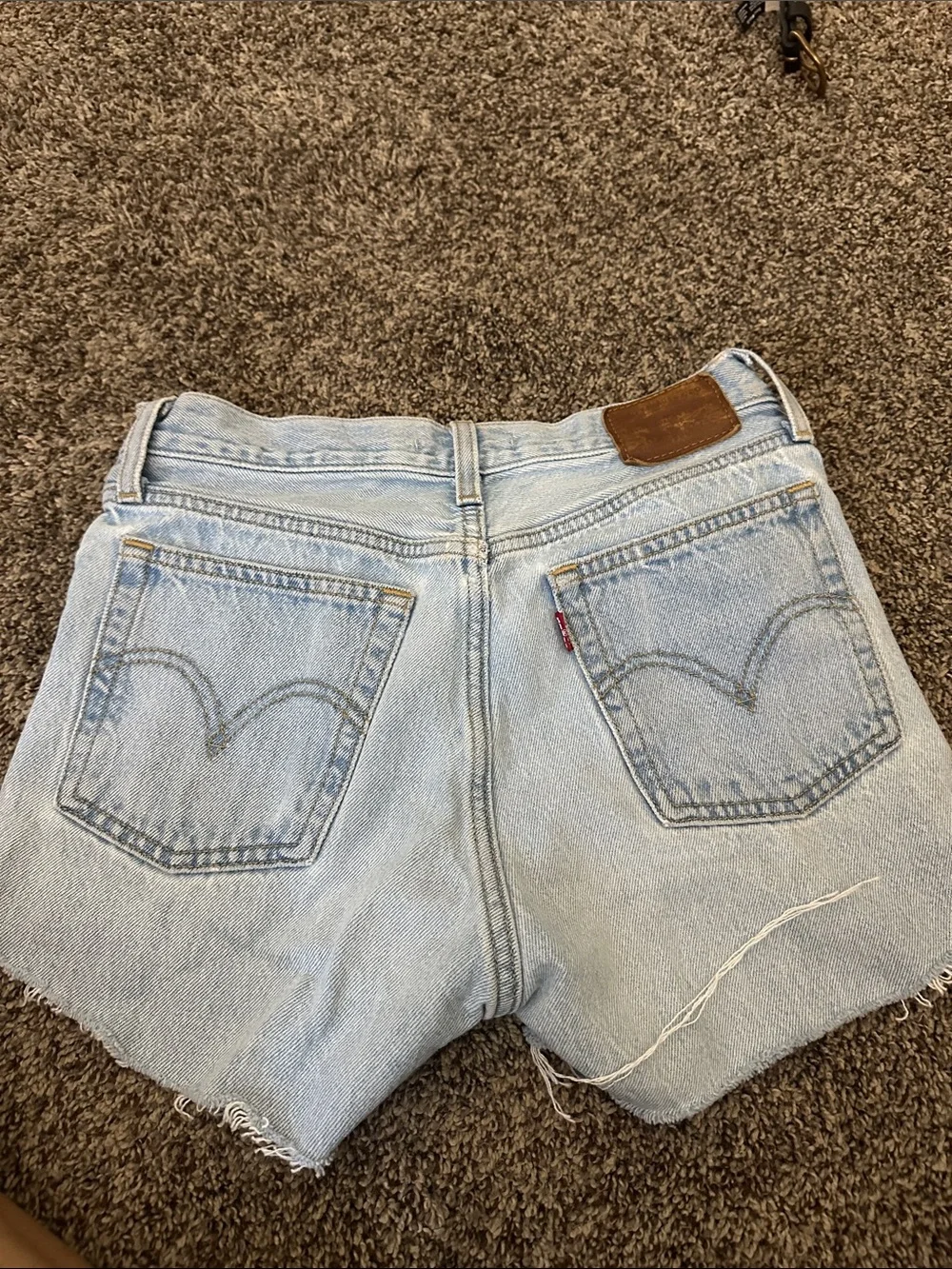 Levi's Wedgie Straight Denim Shorts